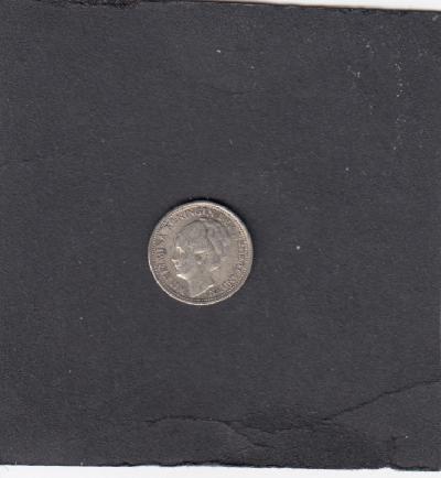 Beschrijving: 10 Cent WILHELMINA